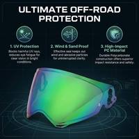 Nouvelle visière de casque de moto anti-UV en PC, modèle Cross5, remplacement pour Arai Tour-Cross 5 Tour Cross V Xd-5, fermeture rapide