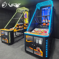 Machine de tir au basket-ball d'arcade commerciale à monnayeur VART