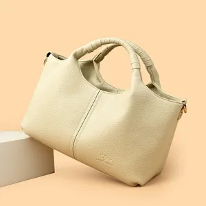 Nuevos Bolsos Tote de <span class=keywords><strong>Piel</strong></span> Sintética para Mujer, Bolsos de Hombro de Lujo de Alta Calidad, Bolsos Cruzados de Gran Capacidad con Cadenas Cruzadas - Product Image 2