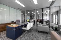 Cloison modulaire insonorisée en verre de qualité supérieure, personnalisable OEM, pour bureaux, écoles, entrepôts et hôpitaux
