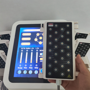 Pelangsing tubuh dengan Lipo bantalan <span class=keywords><strong>Laser</strong></span> tingkat rendah energi mitsubishi vertikal 635nm 650nm terapi cahaya merah perangkat Lipolaser 6D - Product Image 4