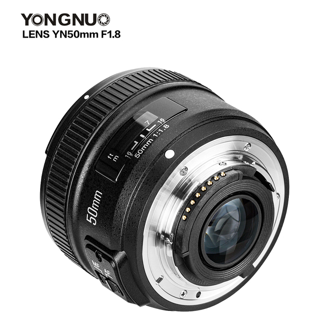 YONGNUO YN50mm F1.8 Lens Large Aperture Auto Focus Lens 50mm/f1.8 for Nikon DSLR Cameras