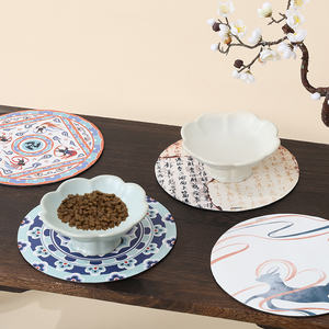 ชามเซรามิกสำหรับแมวสัตว์เลี้ยงชามอาหารปากแมวปกป้องกระดูกสันหลังส่วนคอ - Product Image 6