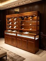 Vitrines de Comptoir pour Bijouterie GZowin avec Éclairage LED pour Objets de Collection et Bijoux en Or - Design Personnalisable, Durable, Haute Qualité