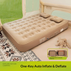 Umweltfreundliche Leichte Moderne Aufblasbare PVC Faltbare Matratze Outdoor Camping Zelt Schlafmatte Heim Eingebaute Pumpe USB - Product Image 2