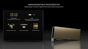 การ์ดจอ PCIe 100 80GB PCIE Core GPU สำหรับประมวลผลกราฟิก PCIe Expansion Graphics Processing Unit สำหรับการประมวลผล AI - Product Image 4