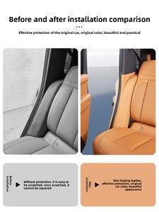 Pour Chery ICAR V27 : Accessoires de modification – Protections latérales et anti-chocs en cuir pour les sièges arrière et les montants C - Product Image 3