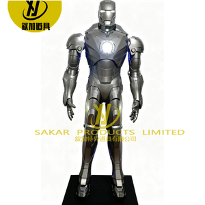 Personalizada eléctrica <span class=keywords><strong>Iron</strong></span> <span class=keywords><strong>Man</strong></span> MK2 Cosplay disfraz usable armadura película evento accesorios incluye trajes conjunto - Product Image 6