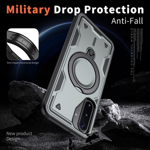 Funda para <span class=keywords><strong>Samsung</strong></span> <span class=keywords><strong>Galaxy</strong></span> <span class=keywords><strong>A18</strong></span> 4G 5G con Protección de Grado Militar, Resistente y con Soporte, para <span class=keywords><strong>Samsung</strong></span> A17 A37 A26 - Product Image 3