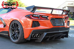Chất lượng cao khô sợi Carbon khuếch tán phía sau cho Chevrolet Corvette C8 Z51 khô sợi Carbon bội môi hoàn hảo đồ đạc 2020-2023 - Product Image 3