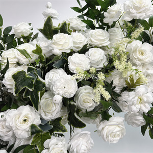 Arco de Flores de Seda Realistas para Decoración de Fondo en Eventos y Bodas, Simulación de Plantas Artificiales - Product Image 3