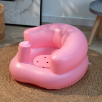 Personnalisation OEM/ODM, siège d'apprentissage pour bébé en PVC épaissi, chaise portable pour tout-petit, canapé d'apprentissage