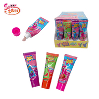 Chewing-gum liquide en tube, saveur fruitée, adorable