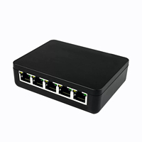 Adaptateur de câble réseau Gigabit RJ45 1 à 5 ports, connecteur 5 ports, accès Internet simultané, RJ45 noir
