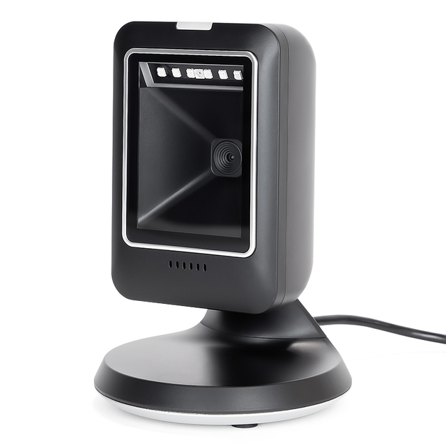 2D Barcode Scanner Desktop Omnidirectional Automatic 1D/2D/QR Code Data Matrix PDF417 Bar Code Reader Usb for Retail MP6300IR