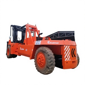 รถยกดีเซล Kalmar 450 สำหรับงานหนัก ขับเคลื่อน 4 ล้อ ยางลม  ควบคุมแบบนั่ง  ยกสูงได้ 2 ระดับ เสากระโดง 2 ท่อน ความยาวงา 1500 มม. สำหรับงานก่อสร้าง - Product Image 3