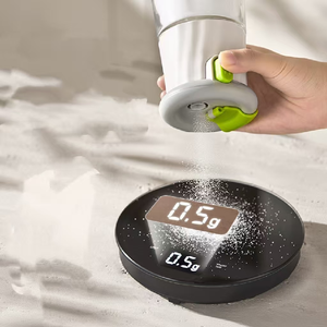 UCO Distributeur d'épices et de poivre écologique en verre et PP avec bouteille de stockage de condiments graduée, compatible lave-vaisselle - Product Image 2