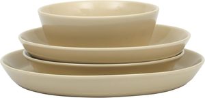 Service de petit-déjeuner nordique 16 pièces spray points à motifs prix bon marché Service de vaisselle en pierre de luxe ensemble de vaisselle avec deux bols - Product Image 6