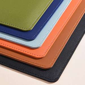 Porte-documents en cuir PU A4 avec fermeture éclair - Sac à documents imperméable pour le bureau et l'école, rangement de fournitures scolaires, pochette en cuir multi-usages avec fermeture éclair - Product Image 5