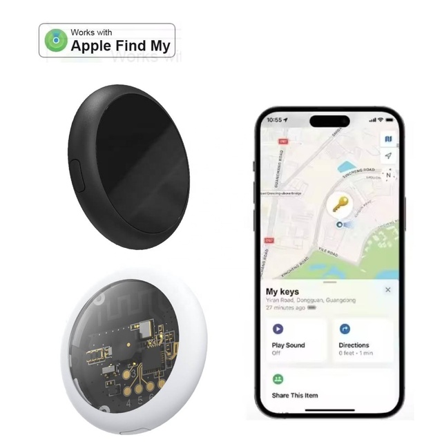 Smart Tag Find My Device for AirTag Tracker Global Position GPS Locator Key Wallet Card Bag MFI Finder IOS Anti Lost Tag