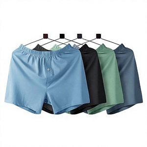 Liquidation – Caleçons Boxers pour Hommes 100% Coton Taille Moyenne Tricotés ODM Coupe <span class=keywords><strong>Ample</strong></span> pour Hommes Adultes - Product Image 1