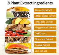 Complément Herbal à Haute Absorption : Comprimés de Curcuma et de Curcumine avec Pipérine – Soutien Articulaire, Renforcement Immunitaire, Antioxydant Naturel pour Adultes