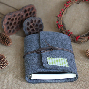 อัลบั้มรูปผ้าสักหลาดทำด้วยมือสำหรับสมุดครบรอบแต่งงานสำหรับแขก60หน้า - Product Image 2