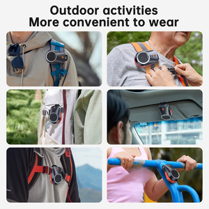 Di động ngoài trời Wearable không dây BT loa không thấm nước tay-miễn phí Chất lượng cao HIFI âm thanh với clip áo khoác và nam châm - Product Image 4