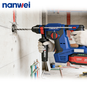 <span class=keywords><strong>Martillo</strong></span> Rotatorio Inalámbrico Nanwei, Herramientas <span class=keywords><strong>Hilti</strong></span>, Martillos Rotatorios Eléctricos, Baterías de Iones de Litio, Energía de Impacto de 1.4J, Taladro Percutor Eléctrico - Product Image 2