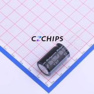 ตัวเก็บประจุแบบอิเล็กโทรไลต์อะลูมิเนียมแบบ Through-Hole รุ่น 50YXF1000MFFC16X25 ขนาด D16xL25 มม. 1000uF 20% 50V ขา 7.5 มม. - Product Image 1