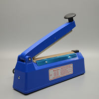 Scelleuse thermique à impulsion portable de 320 mm, machine de scellement thermique manuelle PFS300/PFS400/PFS500 pour sacs en plastique
