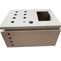 Boîtier de distribution électrique extérieur en métal étanche pour électronique et instruments