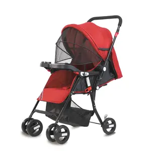 Multi-functional folding baby stroller with brake bidirectional implementation/Baby Pram Hot Sales Multi-Functional Carriage