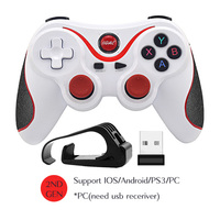 Manette de jeu sans fil BT Data Frog pour iPhone Android pour PS3 PC TV Box