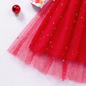 Vestido de Tul de Manga Larga para Niñas, Disfraz de Carnaval para Fiesta de Navidad, Cumpleaños - Product Image 2
