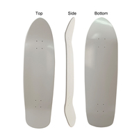 Planches de skateboard personnalisées style old school pour l'assemblage de skateboards artistiques – Vente en gros