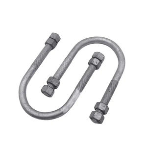 HDG nhúng nóng thép carbon mạ kẽm T-<span class=keywords><strong>U</strong></span> loại bu lông cường độ cao <span class=keywords><strong>u</strong></span>-<span class=keywords><strong>bolt</strong></span> Nut cho ống kẹp đồng bằng kết thúc lớp <span class=keywords><strong>8.8</strong></span> <span class=keywords><strong>U</strong></span> bu lông - Product Image 6