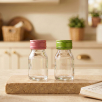 En stock – 30 ml – Vente en gros – Sirop contre la toux au sirop d'érable – Médicament liquide – Emballage en bouteille de verre