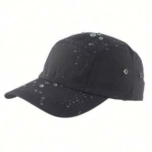 Casquette de baseball unisexe personnalisée en nylon imperméable style urbain à 5 panneaux pour hommes et femmes – Vente en gros - Product Image 1