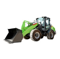 Chargeuse sur pneus électrique compacte de marque chinoise renommée, modèle 820TE, 2 tonnes, 60 kW, nouveau modèle, prix abordable