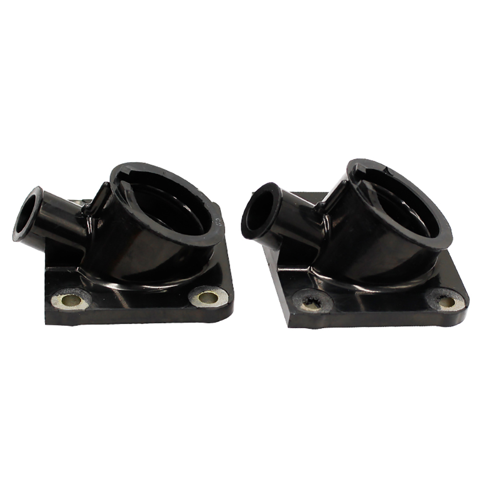 Banshee 350 34mm 36mm Lectron Carb Intake Manifold Billet Dual CNC Manifold Pair Banshee 350 34mm 36mm Lectron Carb Intake Manifold Billet Dual CNC Manifold Pair