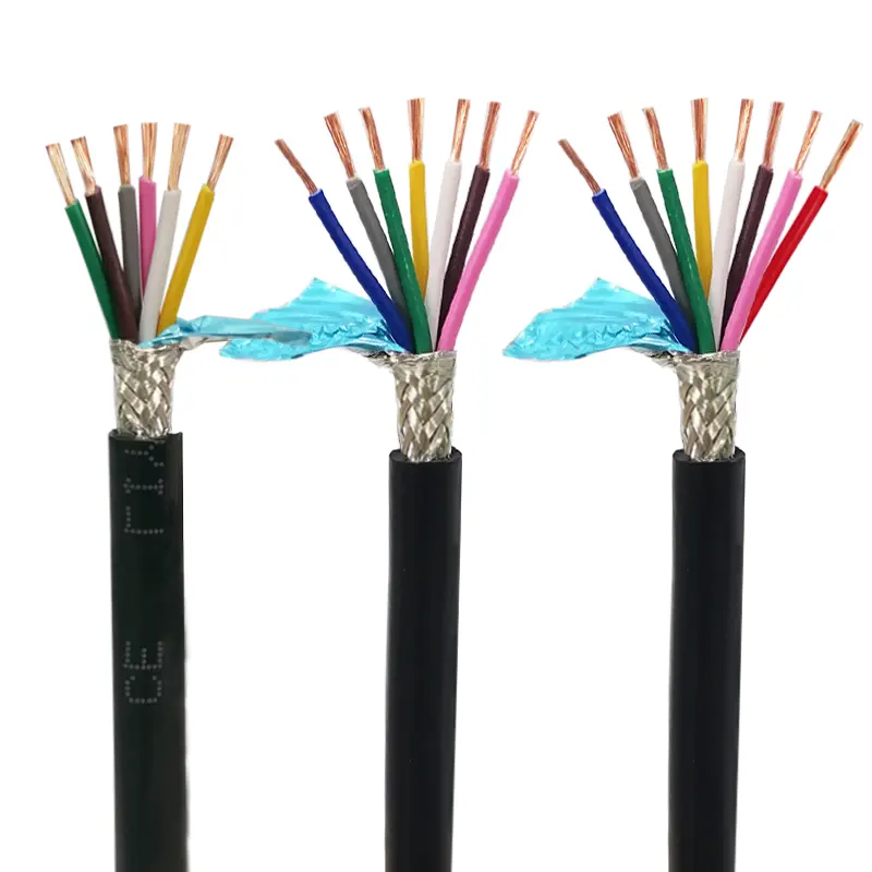 CE Data Transimission Cable Braid Cable PVC Insulation and Shield Cable Electrical Wires
