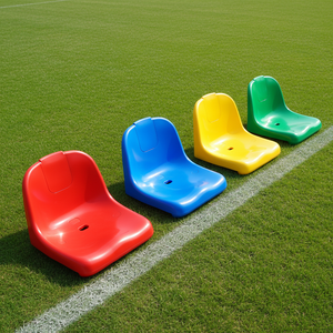 Siège de stade en plastique ACT ZS-ZKBB-P imperméable et durable pour football, banc de futsal avec plaque publicitaire en PP - Product Image 6