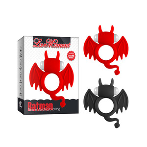 Anello Vibrante in Silicone a Forma di Batman con Mini Proiettile a Batteria per Stimolazione Intima Sincronizzata di Coppia - Product Image 5