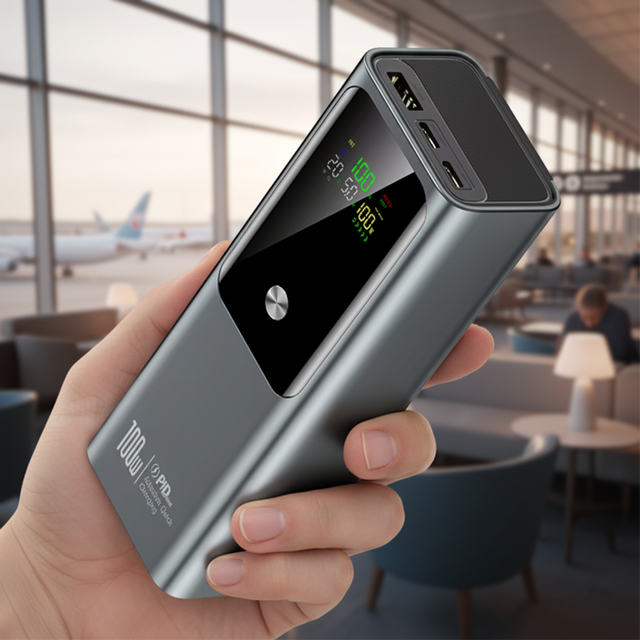 100W Portable Power Bank 20000mAh PD Fast Charging Charger USB C Power Station for Lap Phone