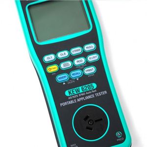 Kyoritsu KEW 6205 Portable Appliance <b>Tester</b> Display Range 30-270V Accuracy 5V - Product Image 5