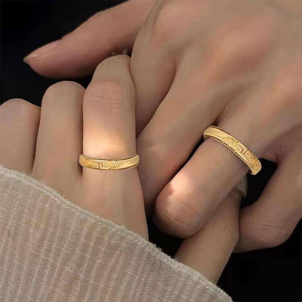 Engagement Rings for Couple Symbol of Love Promise
