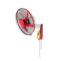 Ventilateur d'urgence numérique mural 12V DC certifié pour usage domestique, 16 pouces, rechargeable à l'énergie solaire, batterie au lithium, 3 vitesses