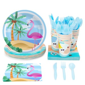Lot d'assiettes et serviettes de table thème <span class=keywords><strong>dinosaure</strong></span>, pour fête d'<span class=keywords><strong>anniversaire</strong></span>, service, vaisselle pour enfants - Product Image 5