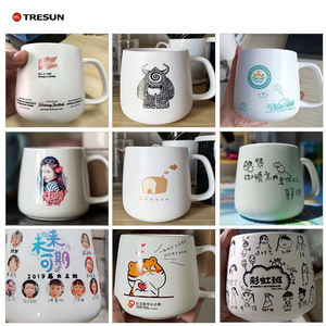 Taza de Café de Cerámica Personalizable con Asa de Madera, Ideal para Promociones de Marca, Regalos Corporativos y Cafeterías - Product Image 3